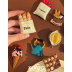 4-12.5cm 3D Simulated Food Fridge Magnet Cartoon